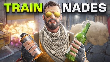The ONLY CS2 TRAIN NADES GUIDE You