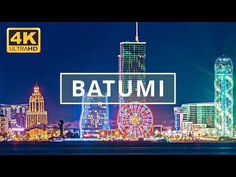 Batumi, Georgia 🇬🇪 | 4K Drone Footage (With Subtitles)