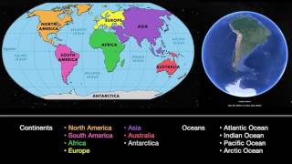 Teaching: The World's Continents and Oceans