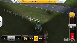 Making 50 grass bales in fs14 //#fs14 //timelapse // screenshot 3