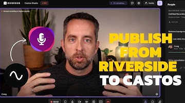 Publish From Riverside Directly To Castos