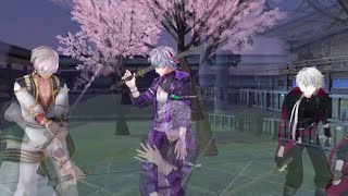 [ Eng Sub ] Kuzuha in 3D : KEHAIGIRI Game with Fuwa Minato and Ibrahim Channel (Nijisanji)