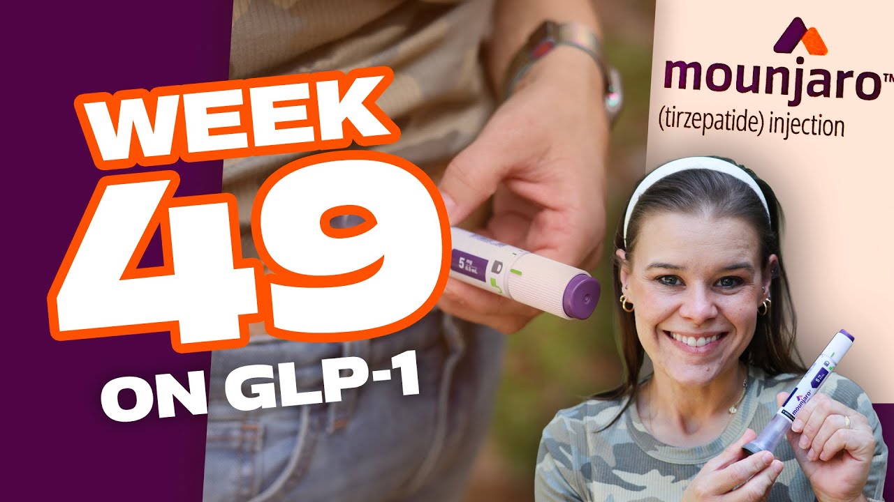 I've lost so much weight in 49 Weeks on Mounjaro