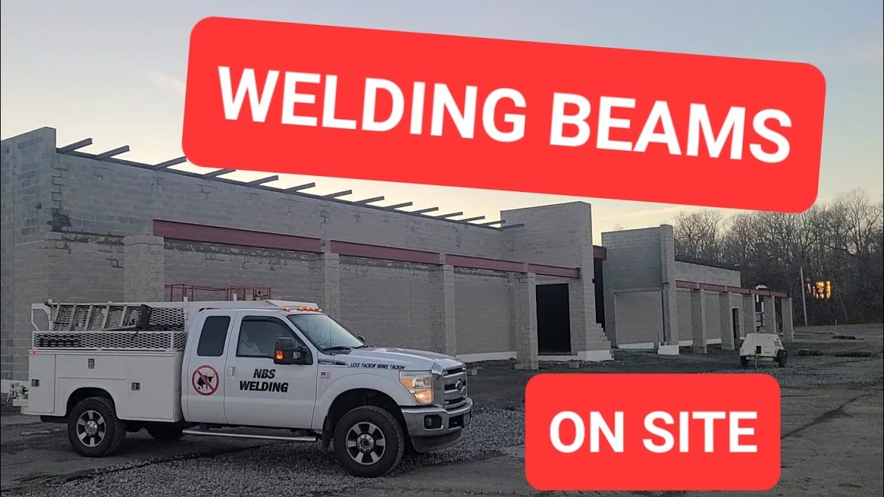 More structural steel welding at the grocery store YouTube