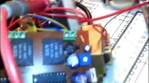 AUTOMATIC VOLTAGE STABILIZER USING MSP430 and relay