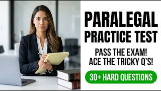 2026 Paralegal Certification Exam Practice Test: Essential Questions for Success