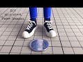 【DIY】紙で作るミニチュアスニーカー | Miniature Paper Sneakers