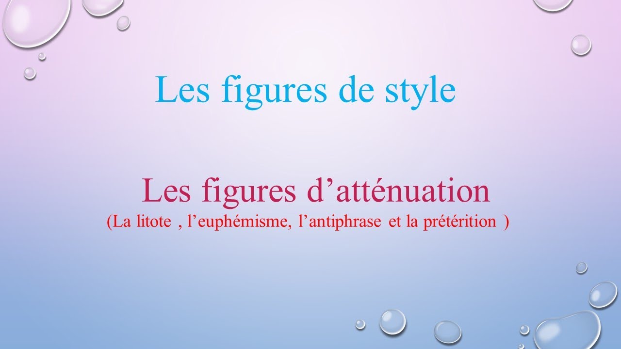 Figure De Style De L'ironie www.youtube.com