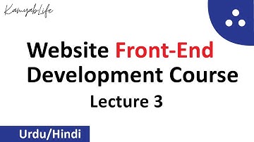 HTML | Tables | Lecture 3 | Urdu | Hindi