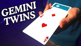 Gemini Twins Card Trick Performance!