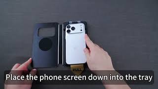 Details TAURI privacy tempered glass installation video for the iPhone series Update