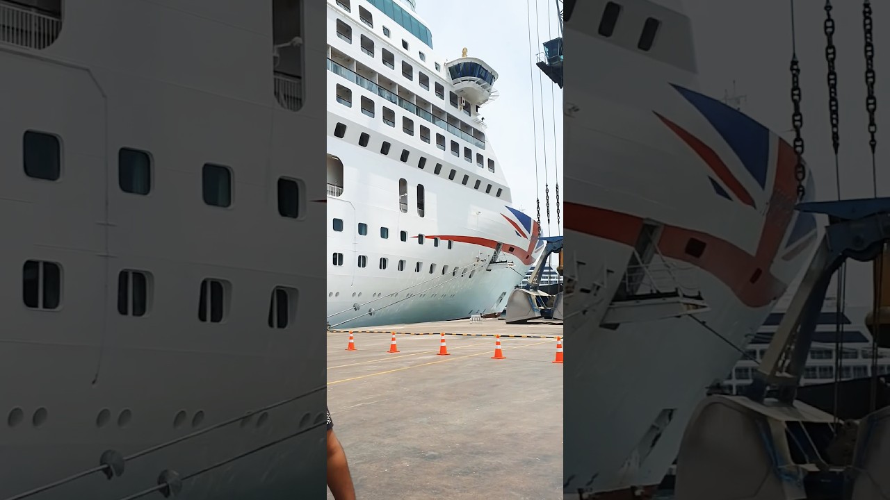 Close up P&O Aurora in Lima, Peru🇵🇪