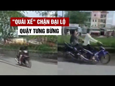 "Quái xế" chặn Đại lộ Nguyễn Văn Linh quậy tưng bừng, náo loạn tại quận 7