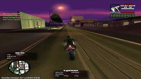 RenderWare Multiplayer: Audio streams