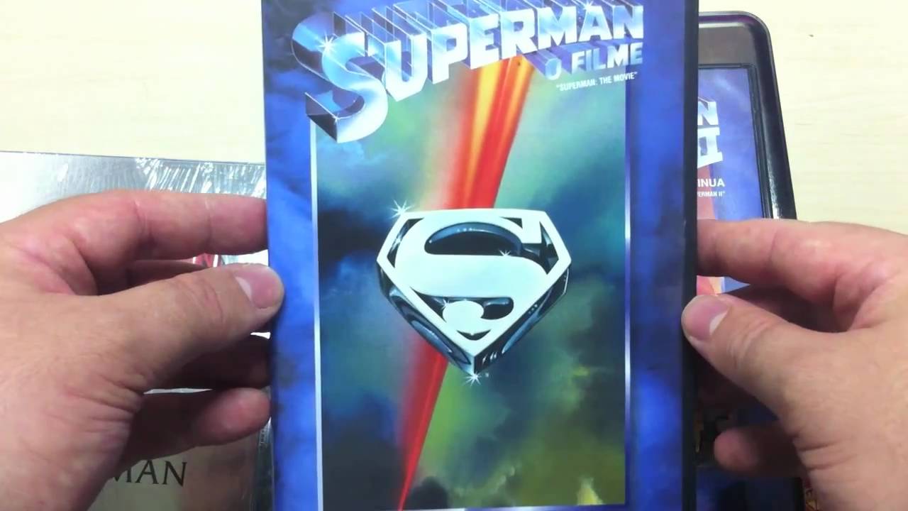 Blu-ray - The Superman Collection (5 filmes) - Edição Amaray