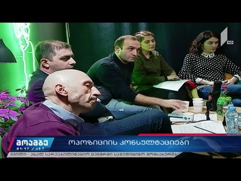 ოპოზიციის კონსულტაციები