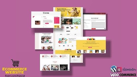 Ecommerce Website gig Video for fiverr