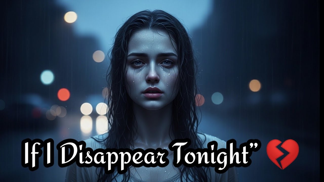 If I Disappear Tonight – Emotional R&B Sad Song (Female Vocal)