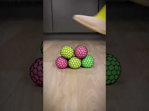 Clear heels with funky socks slip on slime balls #asmr