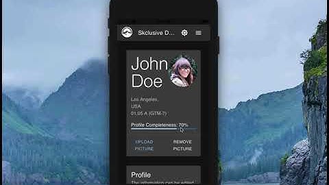 Skclusive-UI in IPhone Host (MobileBlazorBindings)