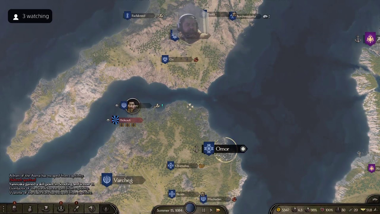 Mount & Blade II: Bannerlord Warsails - The legend of Yamnuska Day 1