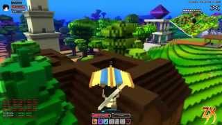 Cube World Playthrough Part 3 - Tutorial On How Get A Hang Glider And How To Use It!