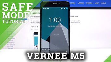 How to Boot Into Safe Mode on VERNEE M5 –  Open & Exit Safe Mode