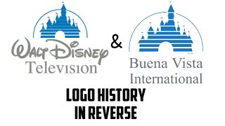 Walt Disney Television & Buena Vista International logo history in reverse