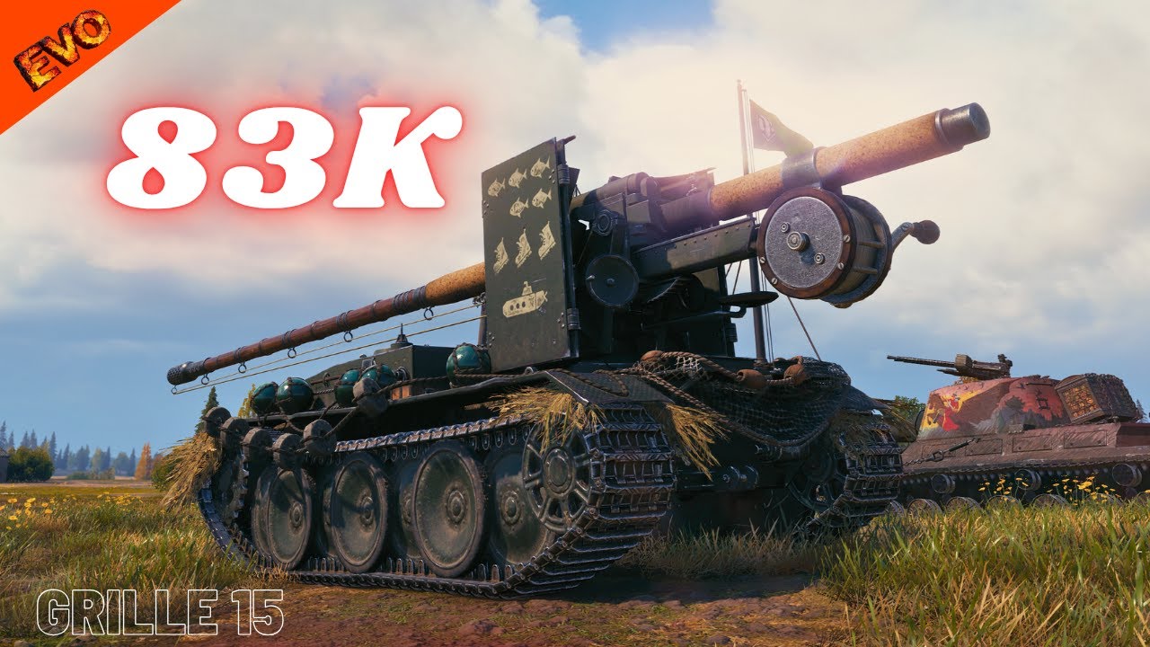 INSANE 83K Damage with Grille 15 (8X Battles) – Epic World of