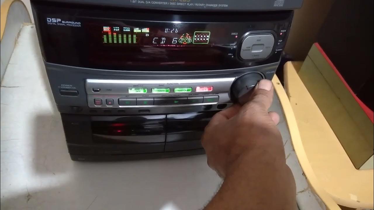 aiwa nsx v800 vendido - YouTube