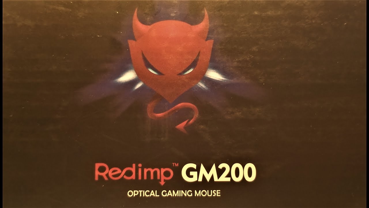 (EPISODE 1,528) UNBOXING VIDEO: Redimp RGB Optical Gaming Mouse 4000 DPI "Redmip.com" 