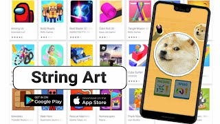 String Art Gameplay #2 (Android/IOS) screenshot 1