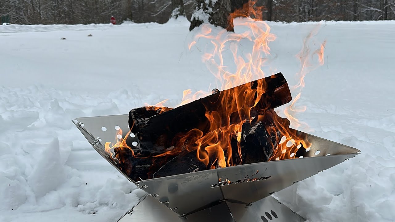 Winnerwell Large Fire pit cold camp Hardy Lake, Indiana