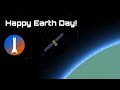 De-orbiting a satellite for earth day! | SpaceFlight Simulator 1.4 | SFS |
