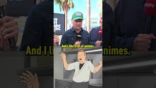 King of the Hill is a slice-of-life anime #sdcc