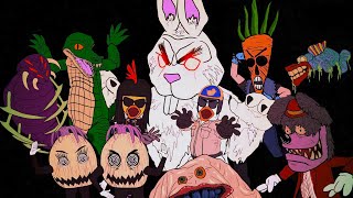 DR. KLUCKINSTEIN’S MANIFESTO Radioactive Chicken Heads animated music video feat. Dukey Flyswatter