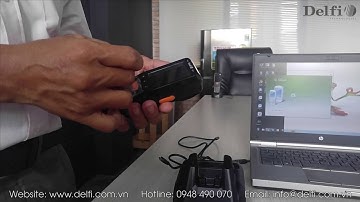 Máy quét mã vạch Delfi Luna - Giới thiệu và hướng dẫn sử dụng