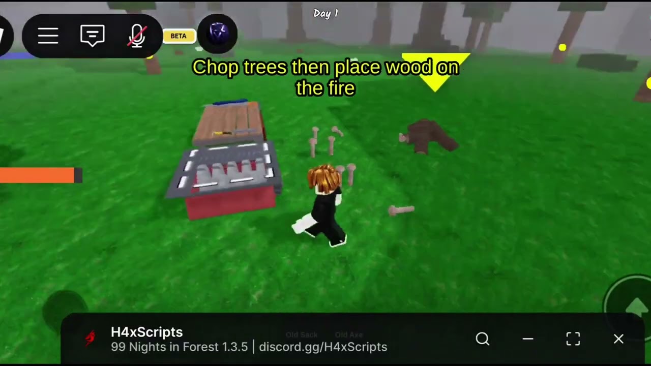 99 Nights In The Forest Script NO KEY   Auto Win, Kill Aura, Bring Items, Bring Gears & More! 🌲🧌