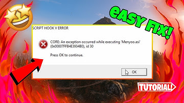 How To Fix Menyoo.asi Script Hook V Error | GTA 5