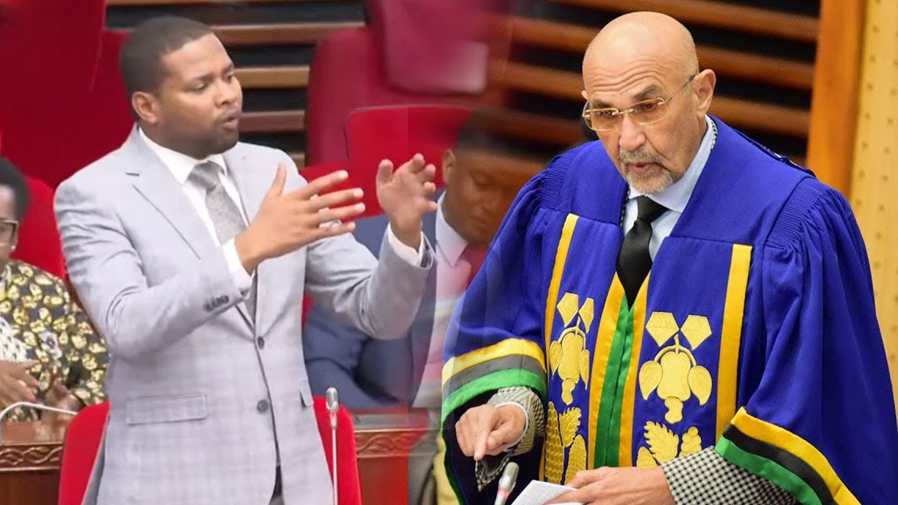 NAIBU SPIKA AMPIGA SPANA MBUNGE GULAMALI BUNGENI 