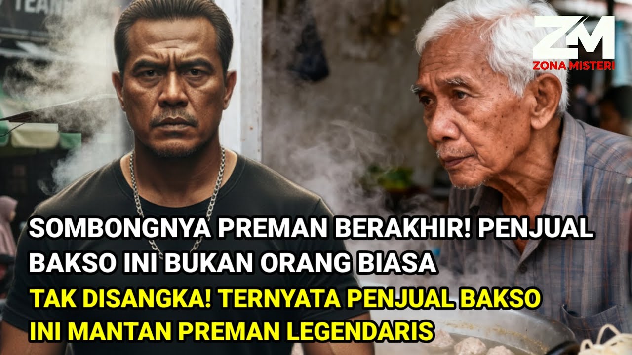HEBOH 🔴 PREMAN SALAH LAWAN! TAK TAHU PENJUAL BAKSO TERNYATA LEGENDA JALANAN YANG DI TAKUTI