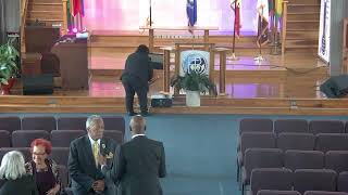 Funernal service of Bernard Adonis Swift