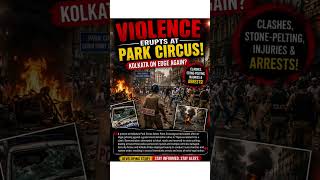 Kolkata Park Circus Violence: Protest Turns Violent Amid Demolition Drive