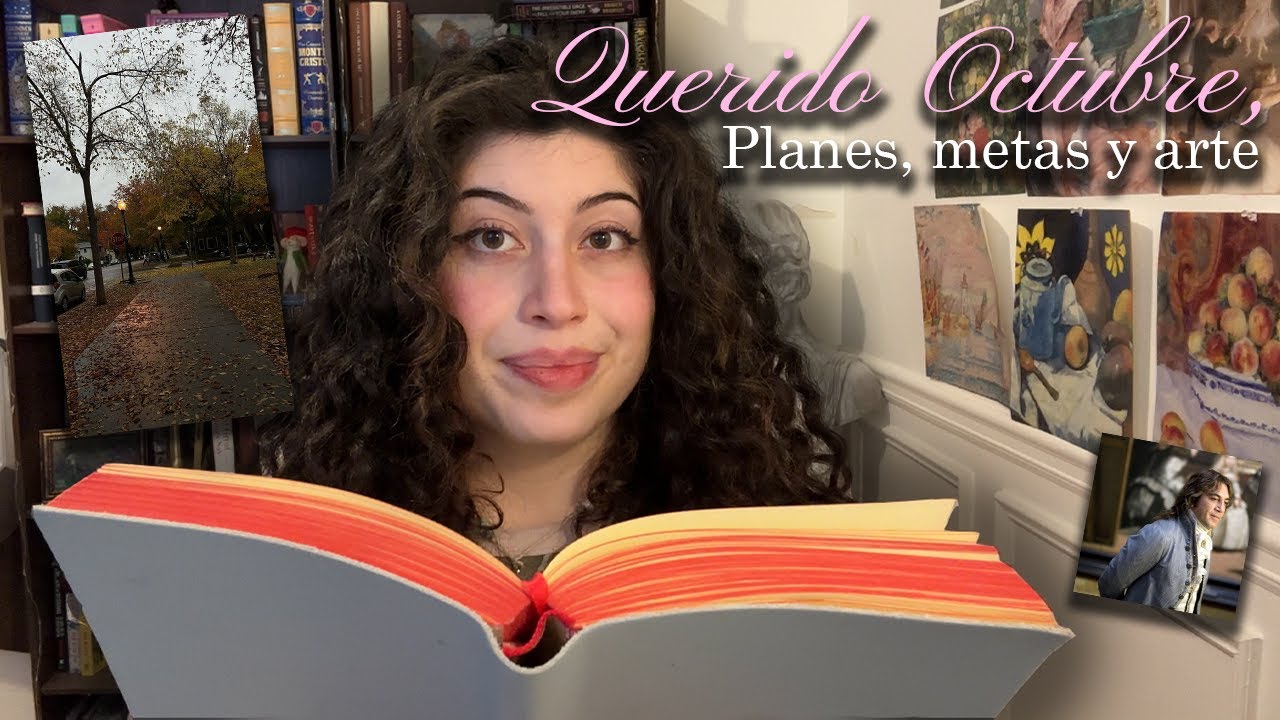 🎀 Querido Octubre 🤎 planes, metas y arte (lo grabe a principio de mes hehe)