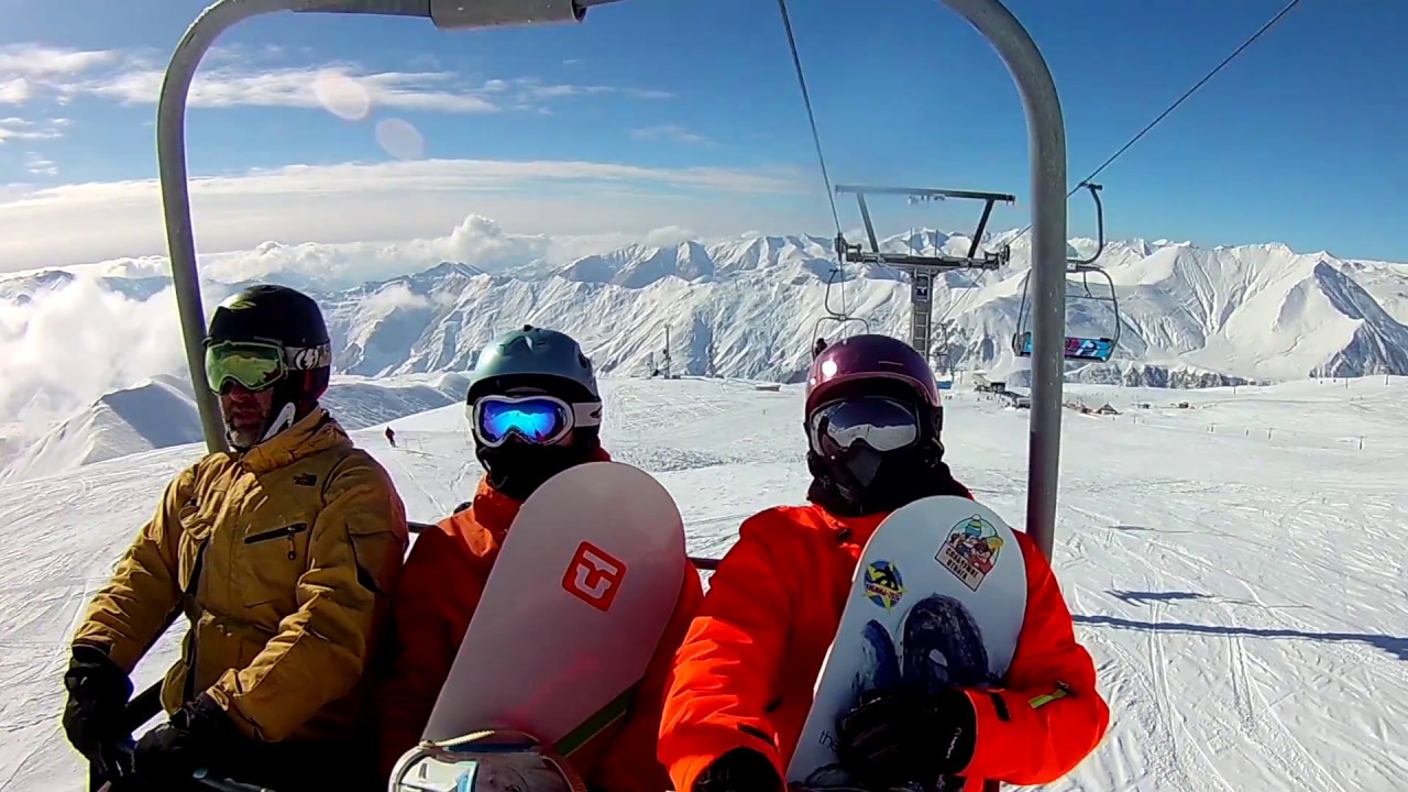 Gudauri 2017. Snowboard YouTube