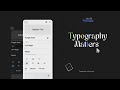 Font tester extension - demo