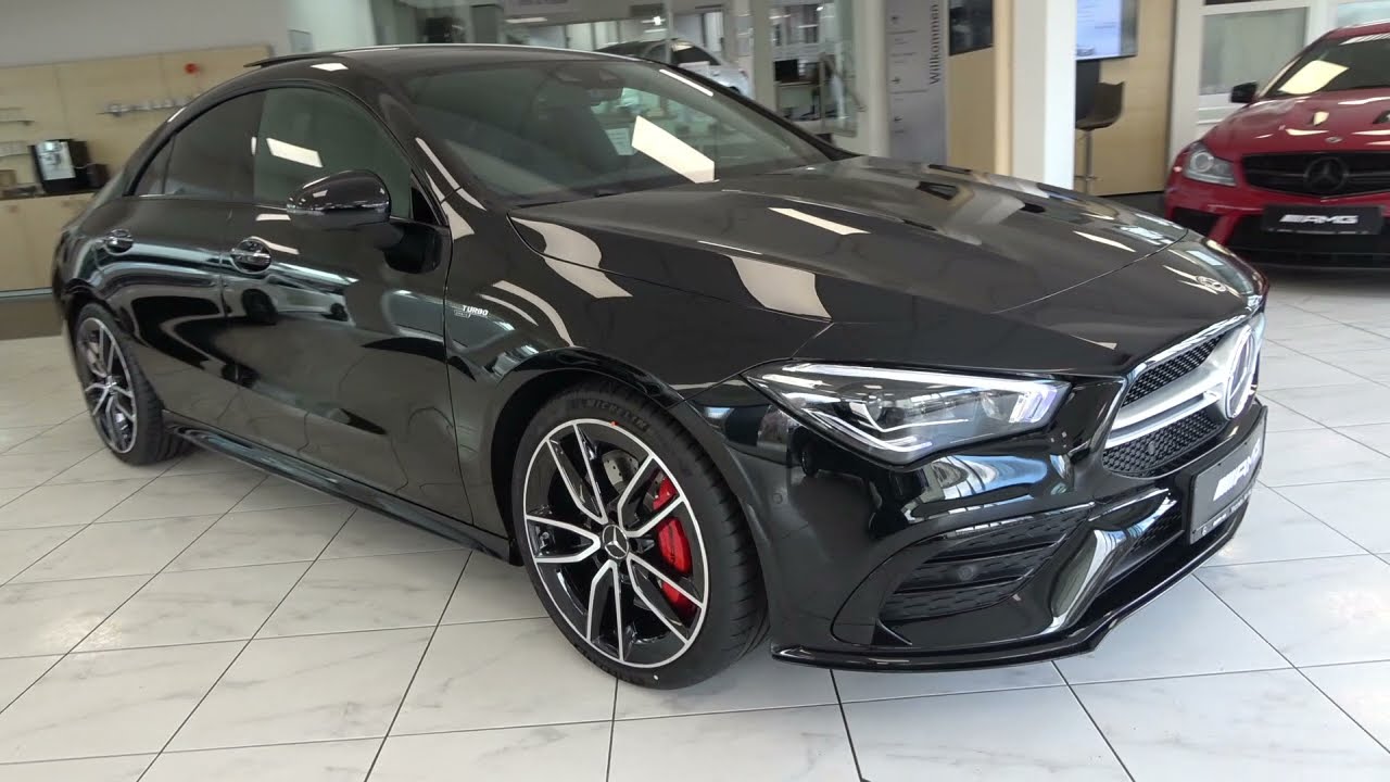 G6621 Mercedes AMG CLA 35 Night Paket Aerodynamik kosmosschwarz