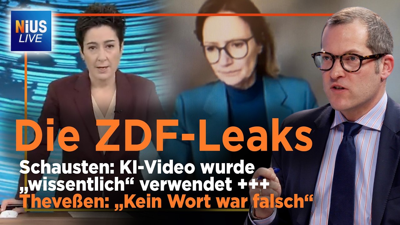 ZDF KI-Skandal: Interne Mitschnitte enthüllen alles! NIUS EXKLUSIV | NIUS Live vom 25.02.2026