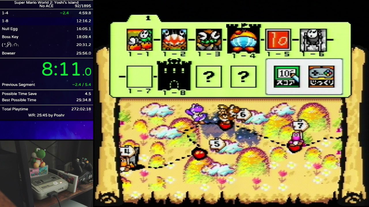 Yoshi's Island - No ACE - 25:42 - YouTube