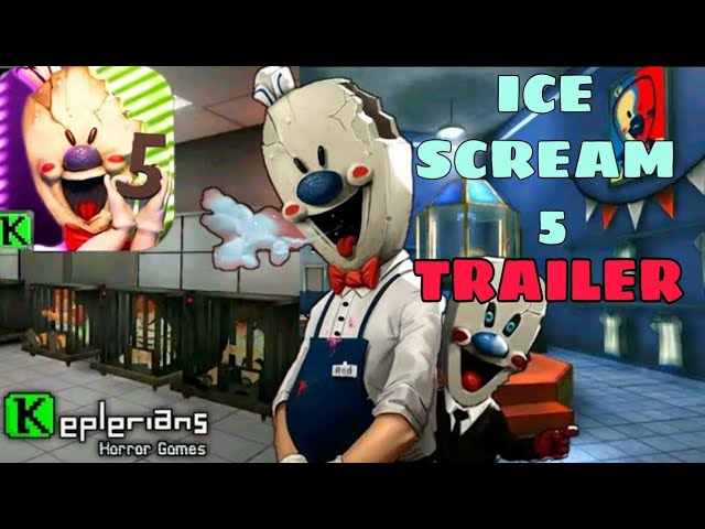 ICE SCREAM 5: FRIENDS - New Main Menu, New Intro, & New Gameplay!!  (Fanmade) - BiliBili
